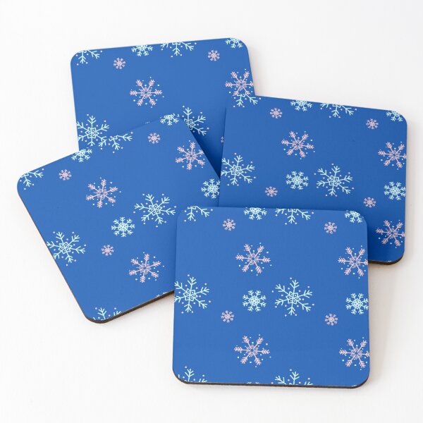 Item preview, Winter with blue color: charming snowflake pattern designs designed and sold by Mr-M-2000.