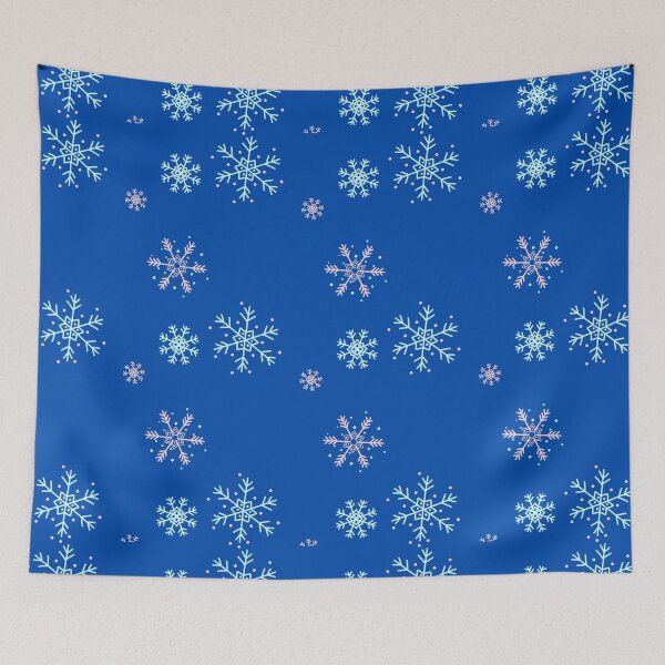 Item preview, Winter with blue color: charming snowflake pattern designs designed and sold by Mr-M-2000.