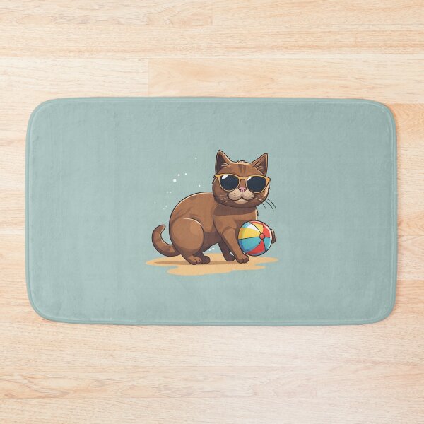 Item preview, Kitty, vamos a la playa  designed and sold by DesignDuoStudio.