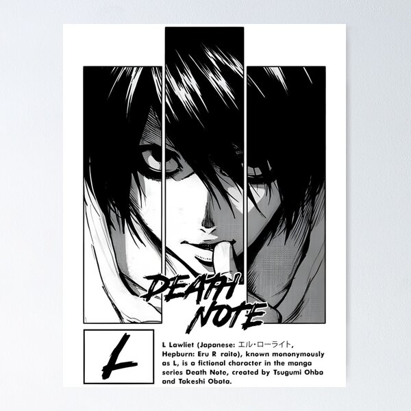 Death Note L Posters for Sale | Redbubble