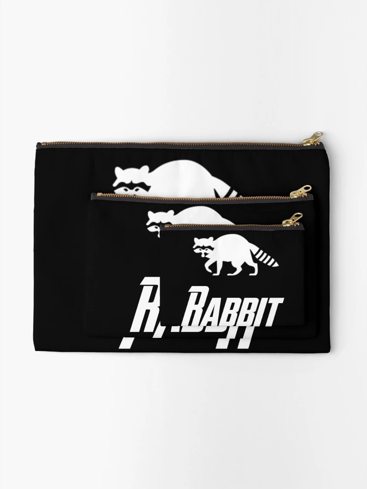 Thumbnail 2 of 4, Zipper Pouch, Rabbit! designed and sold by InTrendSick.