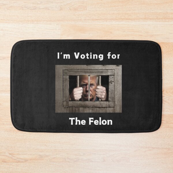 Item preview, I'm voting for this felon designed and sold by Goodies Galore.