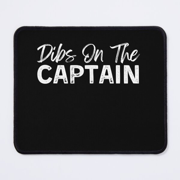 Item preview, Dibs On The Captain Funny Captain Wife Retro Boating Boat  designed and sold by ArtFromBeyond.