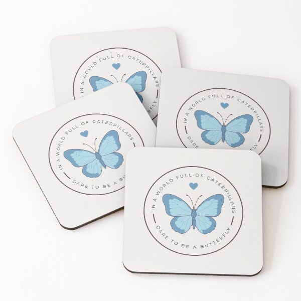 Item preview, Caterpillar and butterfly designed and sold by Atlantico54.