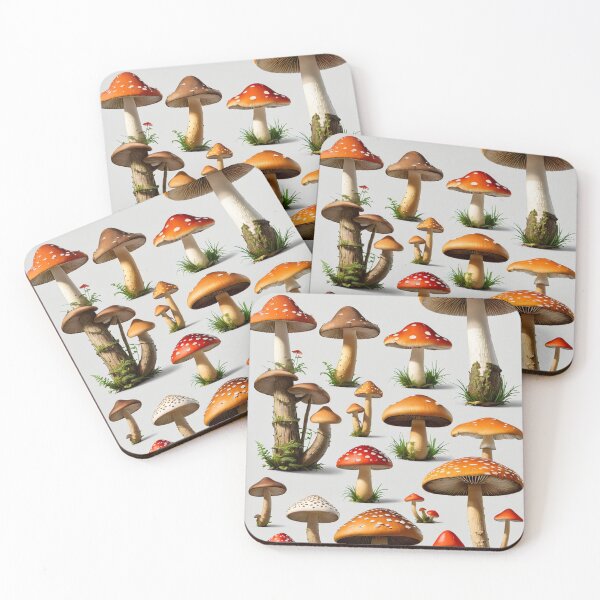 Item preview, Mushroom Graphic Collection designed and sold by Bunmigraphics .