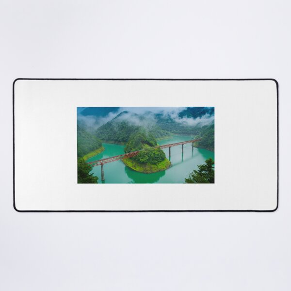 Item preview, Elevated Railway above Lake Sesso in Japan designed and sold by Pix4Japan.