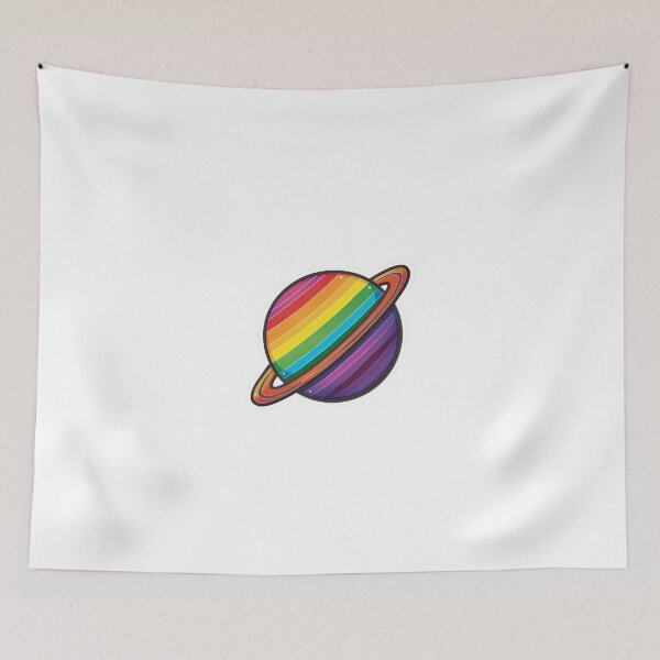 Item preview, Rainbow Saturn Planet designed and sold by NDaZone.