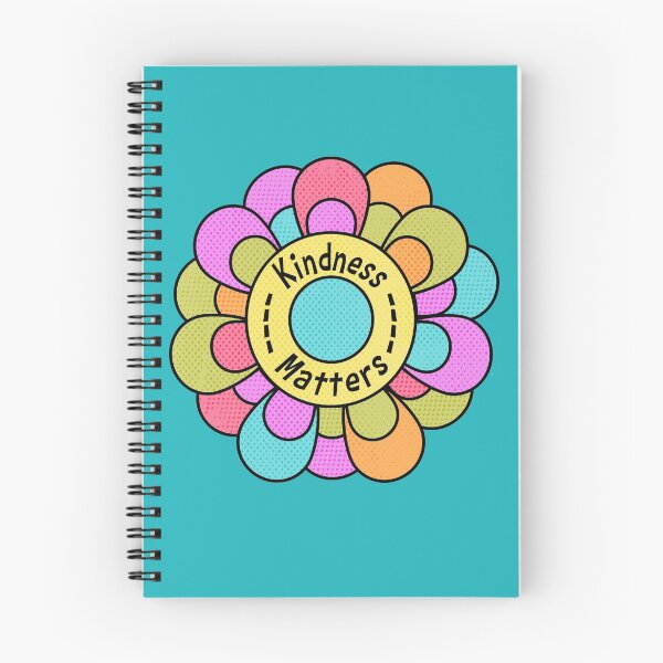Item preview, Kindness Matters Mod Flower Retro 80's Gift designed and sold by creative321.