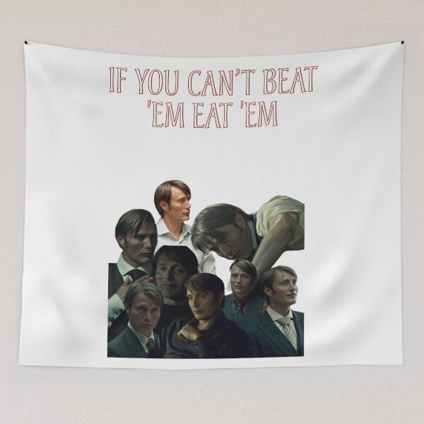 Item preview, Hannibal lecter If you can’t beat em eat em designed and sold by Elphotography06.