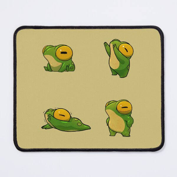 Item preview, cute baby chibi frog artwork asian style designed and sold by DingHuArt.