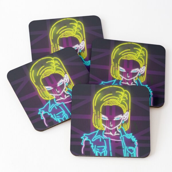 Item preview, The Female Android Neon Art designed and sold by Vectorheroes.