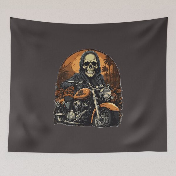 Item preview, Skeleton Biker 07 designed and sold by AGiftToYou.