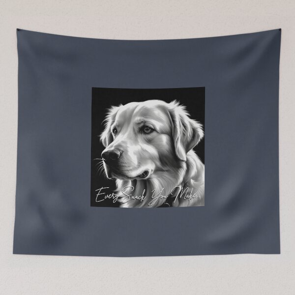 Item preview, Golden Retriever Snacker designed and sold by chrisgalindo.