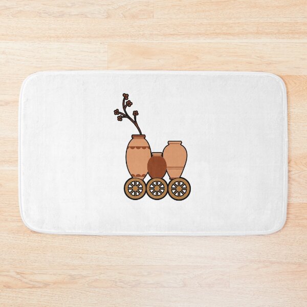 Item preview, pottery ceramic clay pots kiln artist floral love for pottery Stickers designed and sold by DesignYourWaystore.