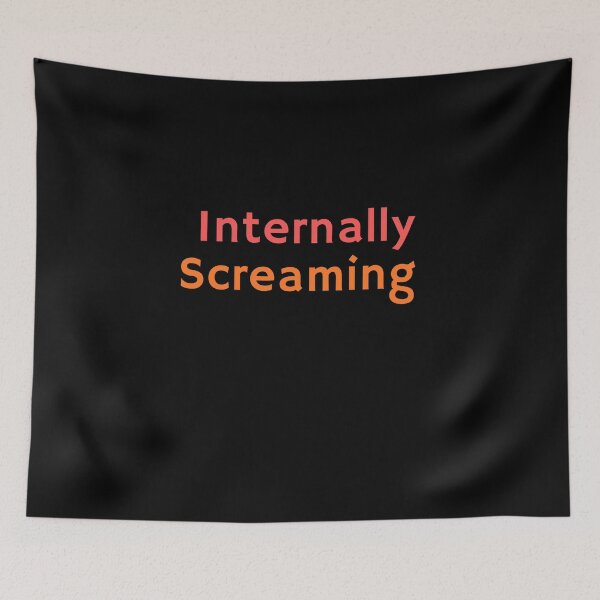 Item preview, Internally Screaming designed and sold by rawaart1.