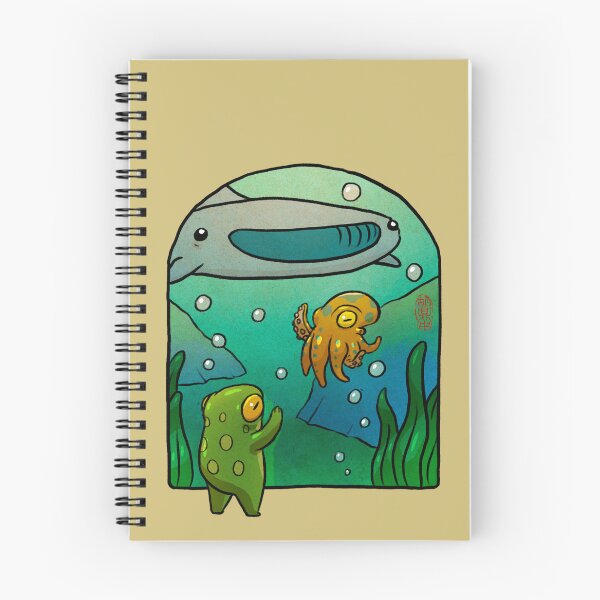 Item preview, aquarium octopus whale shark frog artwork asian style designed and sold by DingHuArt.