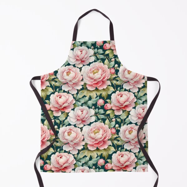 Item preview, Elegant Peony Watercolor Pattern designed and sold by Victoria Riabov.