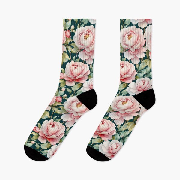 Item preview, Elegant Peony Watercolor Pattern designed and sold by Victoria Riabov.