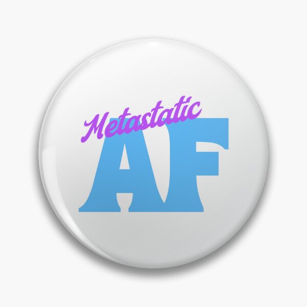 Item preview, Metastatic AF! Blue And Purple designed and sold by PMCreative.
