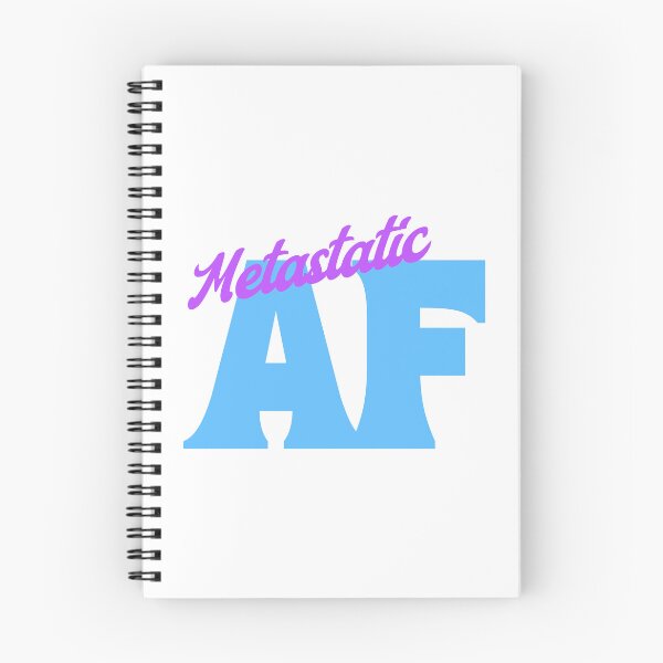 Item preview, Metastatic AF! Blue And Purple designed and sold by PMCreative.