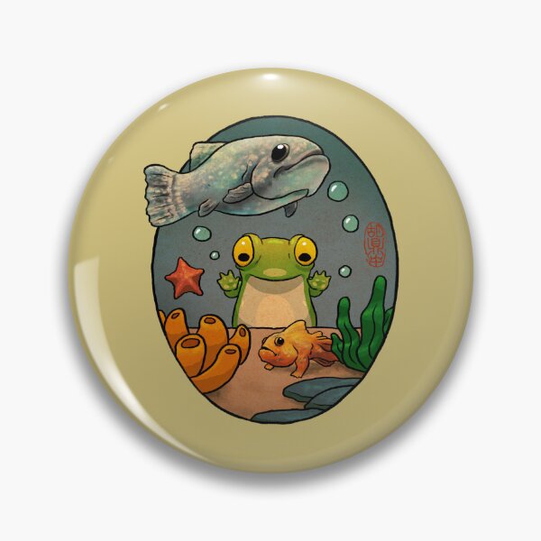 Item preview, Copy of aquarium octopus whale shark frog artwork asian style designed and sold by DingHuArt.