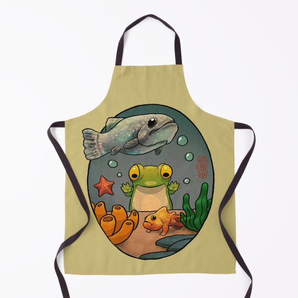 Item preview, Copy of aquarium octopus whale shark frog artwork asian style designed and sold by DingHuArt.