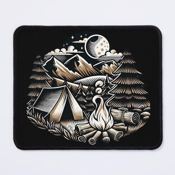 Item preview, Camping Starlit Trails to Campers Serenity designed and sold by SportsT-Shirts.