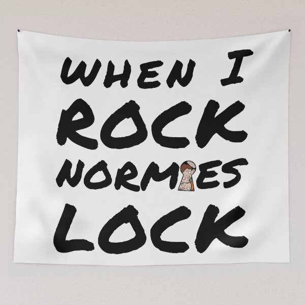 Item preview, Rock Vibes That Make Normies Lock designed and sold by impressionofmel.