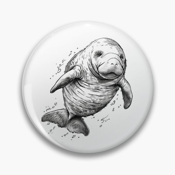 Item preview, Océano - Baby Potato Manatee designed and sold by Oceano-Beach.