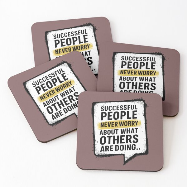 Item preview, Successful people never worry about what others are doing. designed and sold by 123ks.