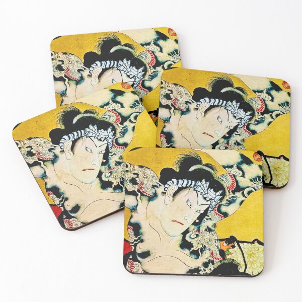 Item preview, Dragon Tattoo Ukiyo Front designed and sold by Daruma786.
