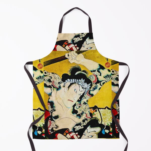 Item preview, Dragon Tattoo Ukiyo Front designed and sold by Daruma786.