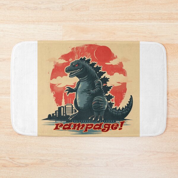 Item preview, Rampage! Monster in Retro Japanese Style  designed and sold by redstar19.