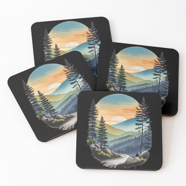 Item preview, watercolor gatlinburg designed and sold by EuropeanPrints.
