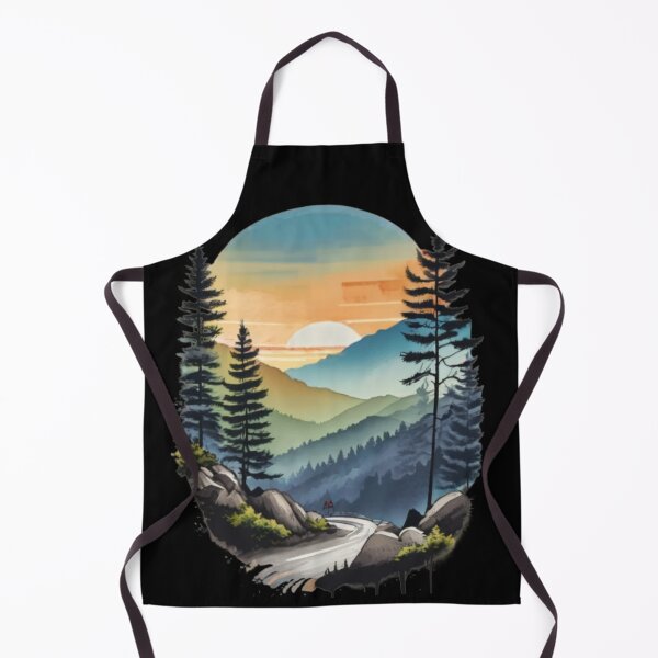 Item preview, watercolor gatlinburg designed and sold by EuropeanPrints.