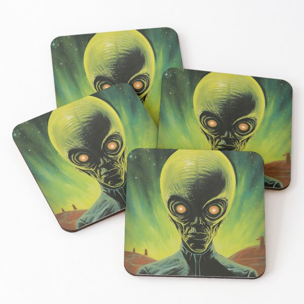 Item preview,  Vintage and Classic UFO Alien  designed and sold by HappyNouveau.