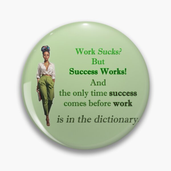 Item preview, Success Works! designed and sold by FishyFashions.