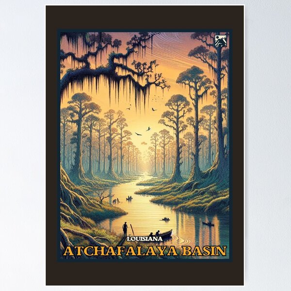 Item preview, Atchafalayan Basin, Louisiana designed and sold by cloudland.