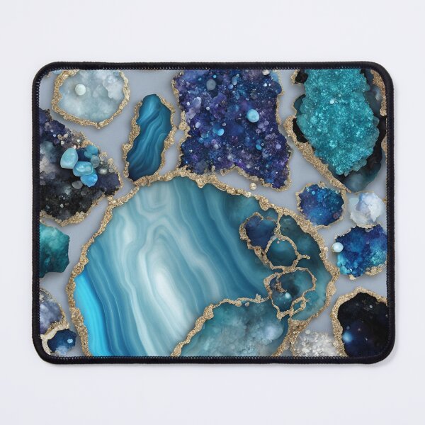 Item preview, Blue Ocean Geode designed and sold by Sanskrati.
