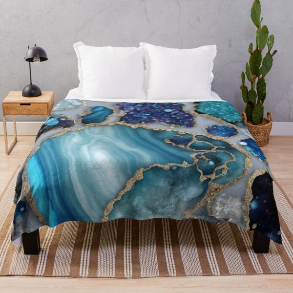 Item preview, Blue Ocean Geode designed and sold by Sanskrati.
