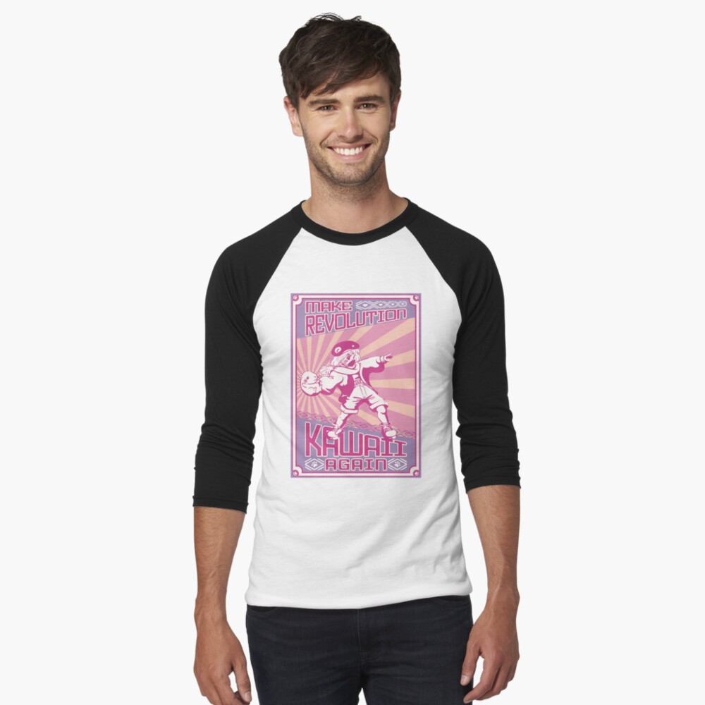 Item preview, Baseball ¾ Sleeve T-Shirt designed and sold by piratadandi.