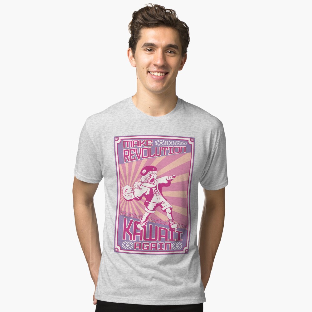 Item preview, Tri-blend T-Shirt designed and sold by piratadandi.