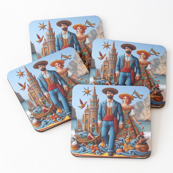 Item preview, Spanish Beach designed and sold by Laura Chambers.