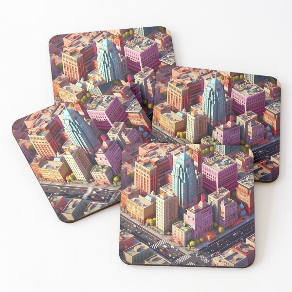 Item preview, Isometric New York City - NYC #5 designed and sold by VictorSchell.