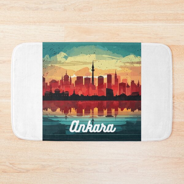 Item preview, Retro Ankara Skyline  designed and sold by MaateoDesign.
