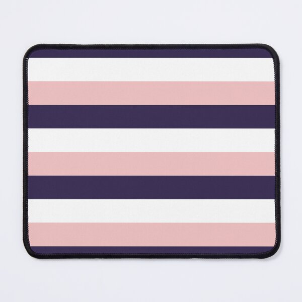 Item preview, 3 Large NAVY BLUE, BABY PINK and WHITE Horizontal STRIPES designed and sold by RachelMacht.