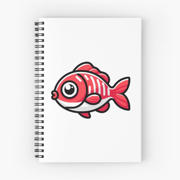 Item preview, ¡Linda caricatura de pargo rojo! designed and sold by PMCreative.