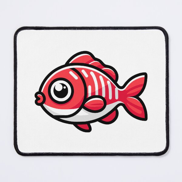 Item preview, Cute Red Snapper Cartoon! designed and sold by PMCreative.