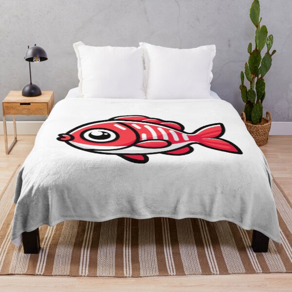 Item preview, Cute Red Snapper Cartoon! designed and sold by PMCreative.