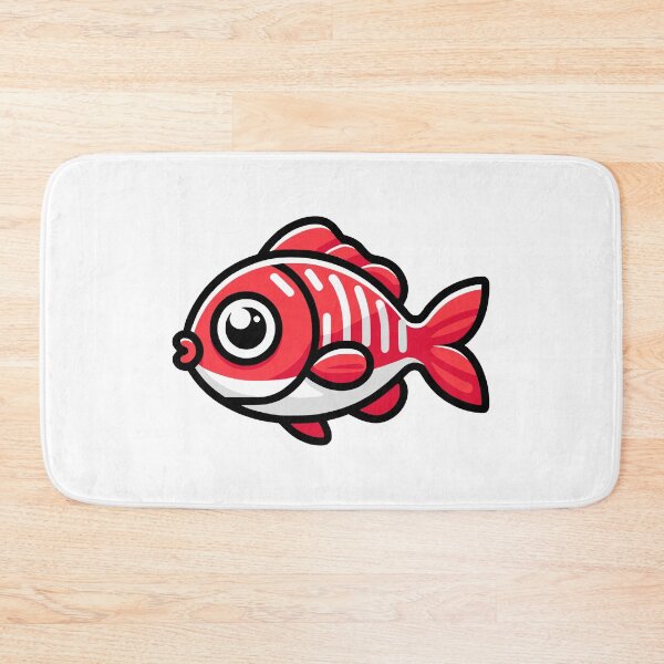 Item preview, Cute Red Snapper Cartoon! designed and sold by PMCreative.